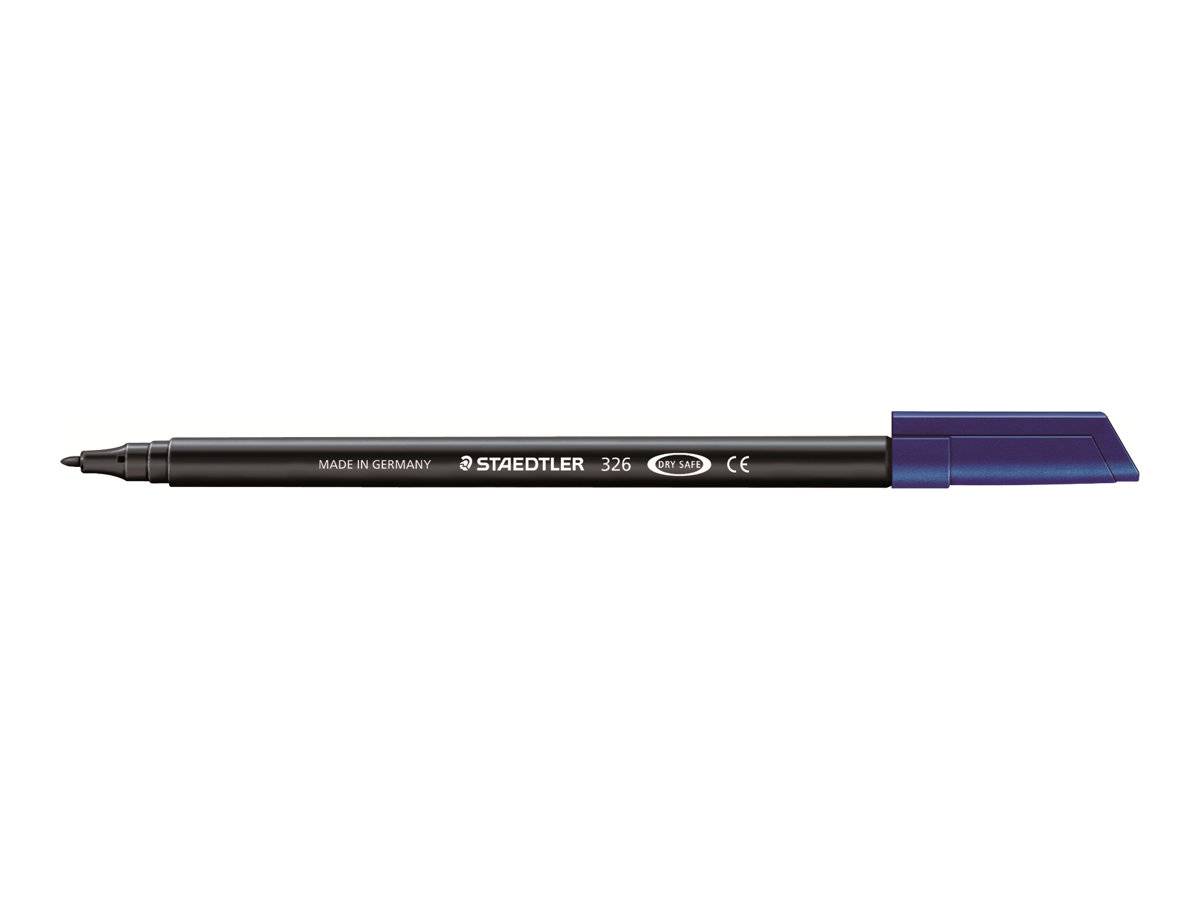 STAEDTLER Noris Club 326 - Filzstift - verschiedene Farben - wasserbasierte Lebensmitteltinte - 1 mm (Packung mit 10)