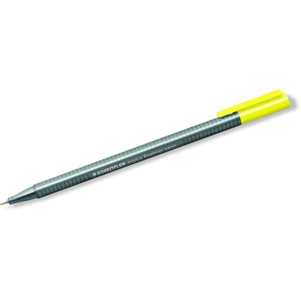 Fineliner triplus neongelb