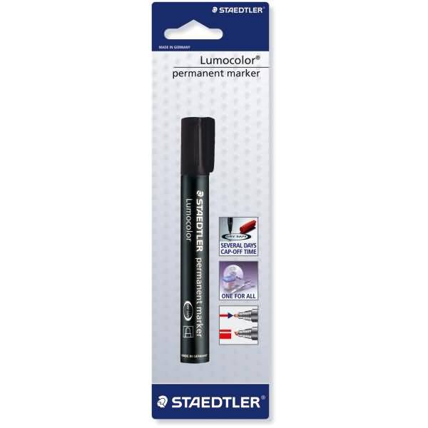 Permanentmarker Lumocolor 2mm Rundspitze schwarz