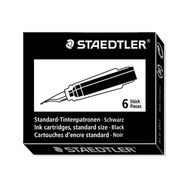 Tintenpatrone Standard-Format schwarz VE=6 Stück