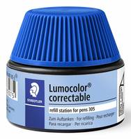 Nachfüllstation Lumocolor correctable blau