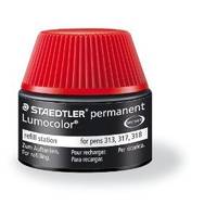 STAEDTLER - Lumocolor 487 17 - Rot - Lumocolor 313 - 314 - 317 - 318