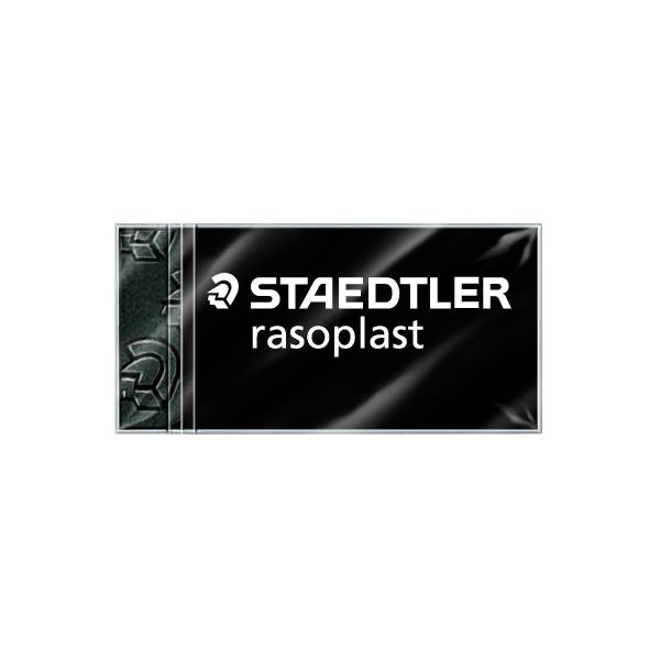 Radierer rasoplast black line PVC, 33 x 16 x 13 mm