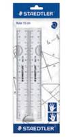Staedtler 562 152 PB, Kunststoff, Transparent, 15 cm, 2 Stück(e)