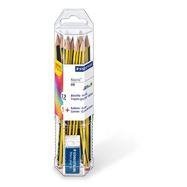 STAEDTLER Noris - Bleistift - HB - 2 mm (Packung mit 12)