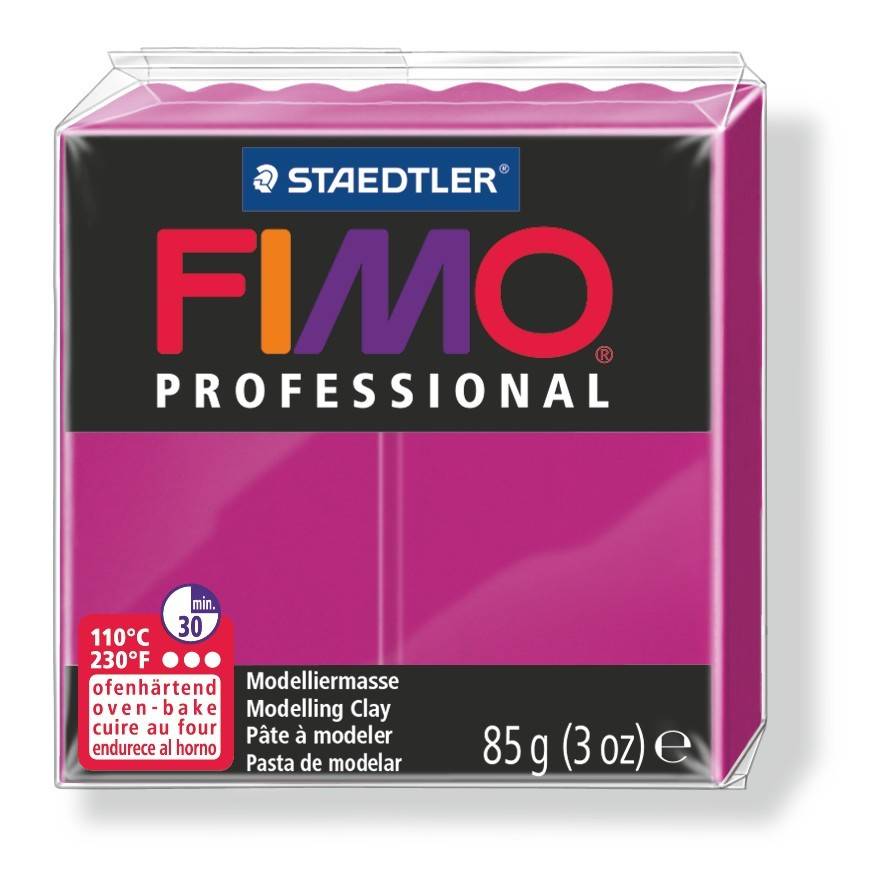 Staedtler FIMO 8004-210, Modellierton, Magenta, 1 Stück(e), 1 Farben, 110 °C, 30 min