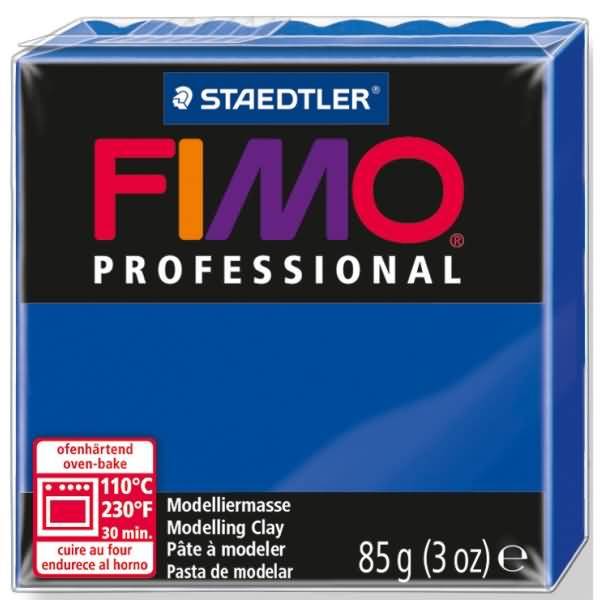 Modelliermasse Fimo professional ultramarin 85g
