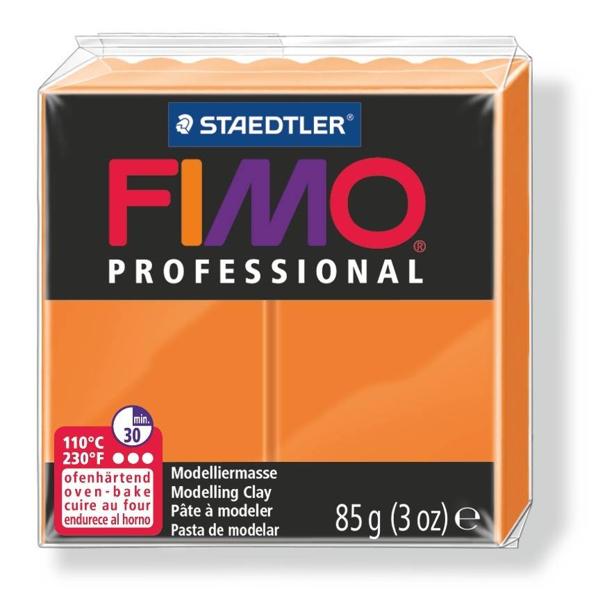 Staedtler FIMO 8004, Modellierton, Orange, Erwachsener, 1 Stück(e), 1 Farben, 110 °C