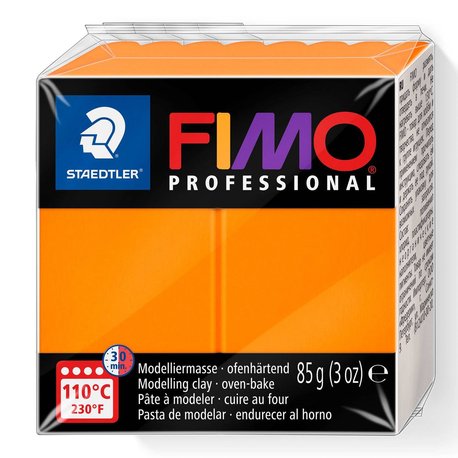 Staedtler FIMO 8004, Modellierton, Orange, Erwachsener, 1 Stück(e), 1 Farben, 110 °C