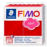 Staedtler FIMO 8020, Knetmasse, Rot, Erwachsene, 1 Stück(e), Christmas red, 1 Farben