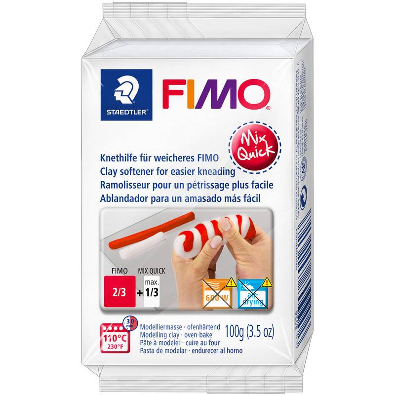 FIMO Knethilfe Mix Quick für Modelliermasse, farblos