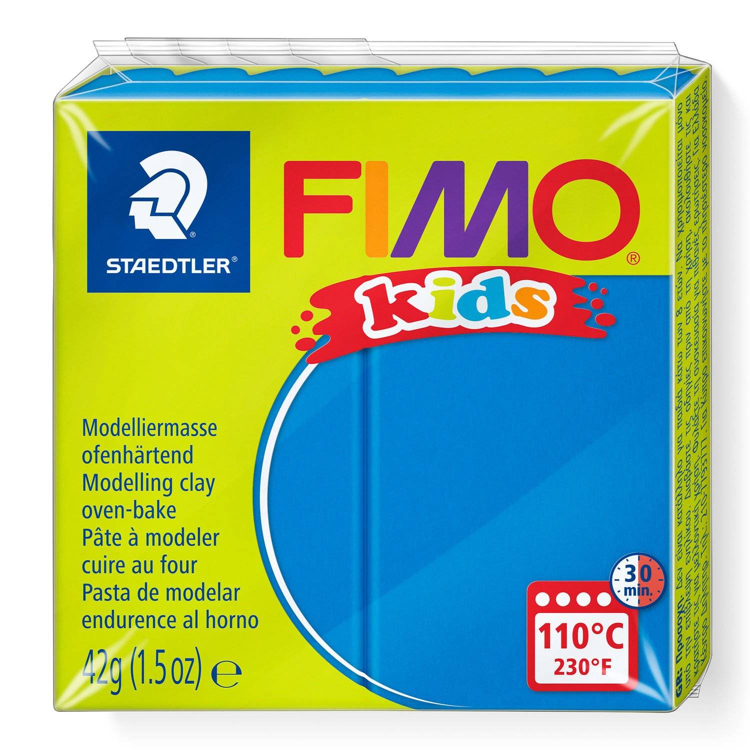 Staedtler FIMO 8030, Knetmasse, Blau, Kinder, 1 Stück(e), 1 Farben, 110 °C