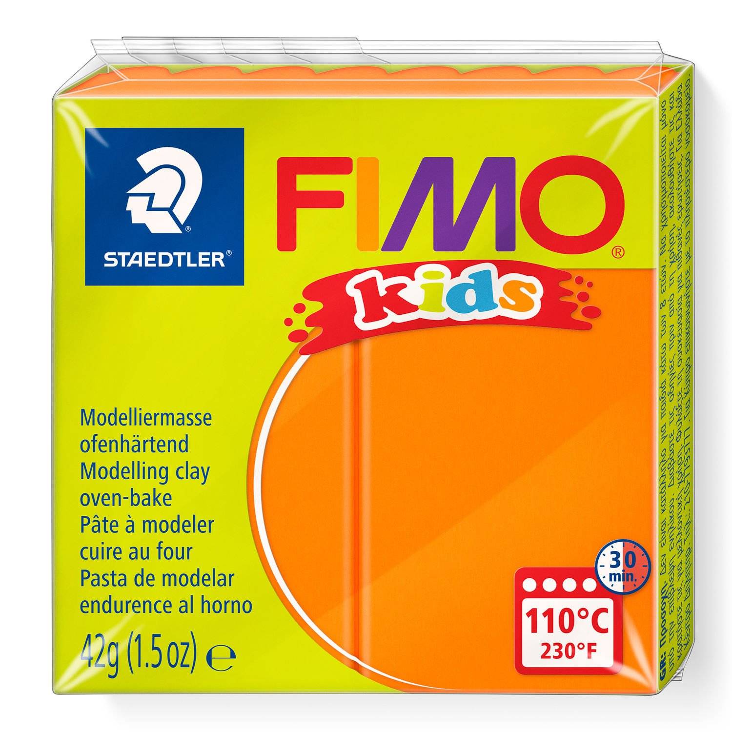 Staedtler FIMO 8030, Knetmasse, Orange, Kinder, 1 Stück(e), 1 Farben, 110 °C