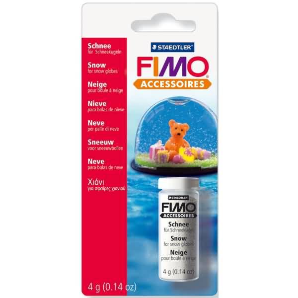 Schnee für Schneekugeln Fimo 4g