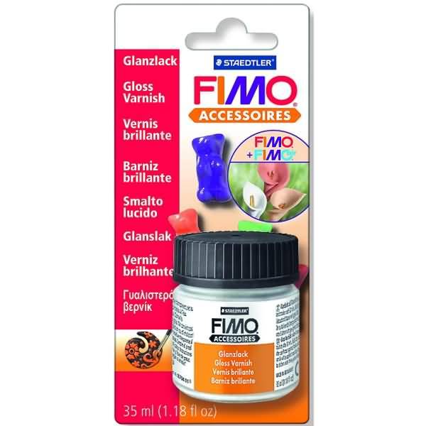 Glanzlack Fimo auf Wasserbasis 35 ml auf Blisterkarte