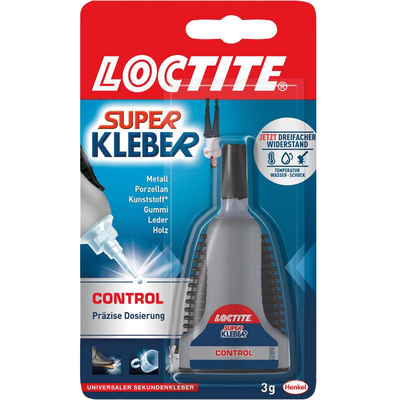 LOCTITE Superkleber Control, 3 g Flasche
