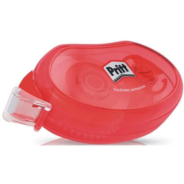 Kleberoller Compact permanent 10m x 8,4mm rot