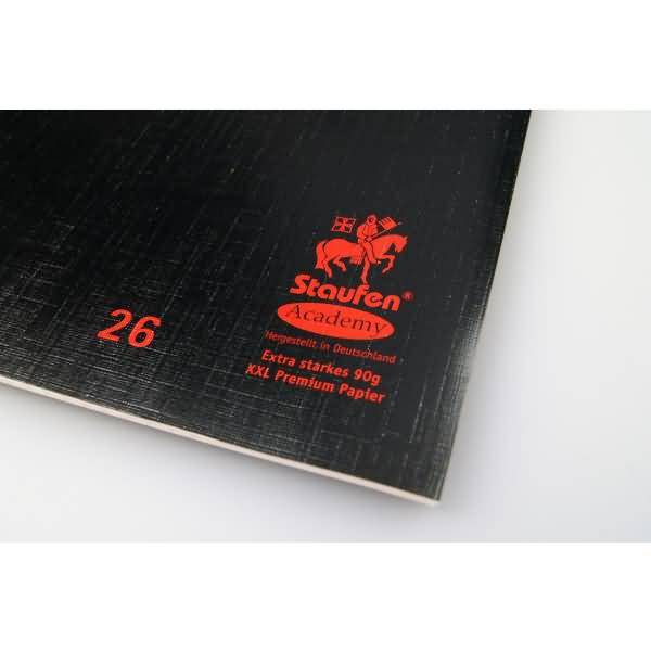 Oberschulheft Premium A4 20 Blatt kariert mit Rand