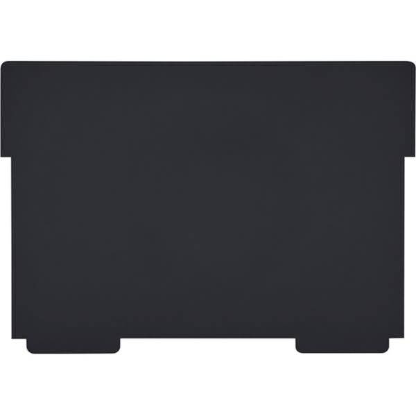 Schwenkplatte A6 quer öko-schwarz VE=2 Stück