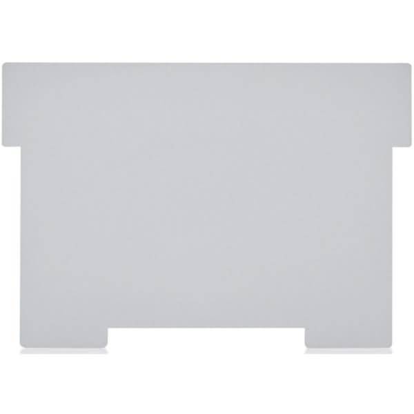 Schwenkplatte A6 quer öko-grau VE=2 Stück