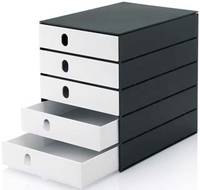 styro 14-8000.92 - 5 Schublade(n) - Polystyrol - Schwarz - Weiß - 243 mm - 335 m