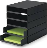 styro styroval pro - Polystyrene - Schwarz - A4 - 5 Schublade(n) - 243 mm - 4,9