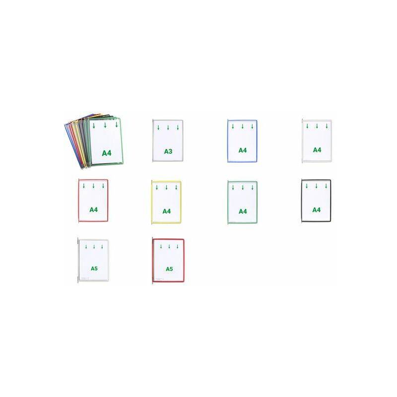 djois by tarifold Drehzapfentafel, DIN A3, gelb