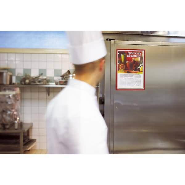 Sichttafel A4 selbsthaftend sortiert 5 Stück