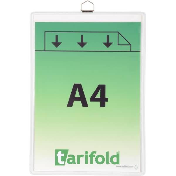 Hängetafeln A4 hoch weiß 5 Stück