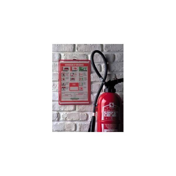 Hängetafeln A5 hoch rot 5 Stück