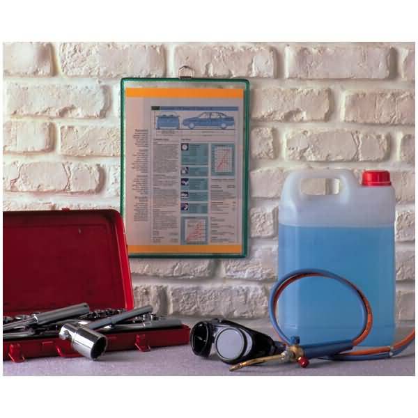 Hängetafeln A5 hoch grün 5 Stück