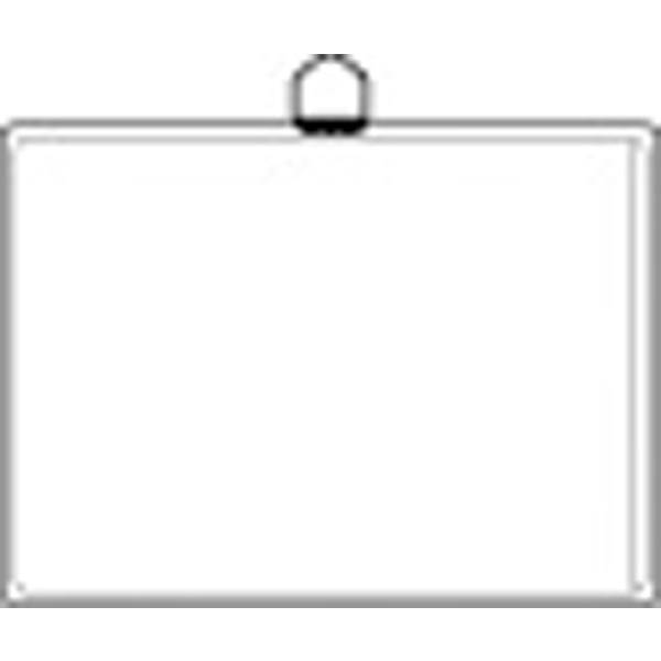 Hängetafeln A4 quer grau 5 Stück