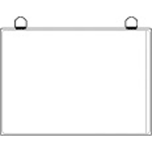 Hängetafeln A3 quer weiß 5 Stück
