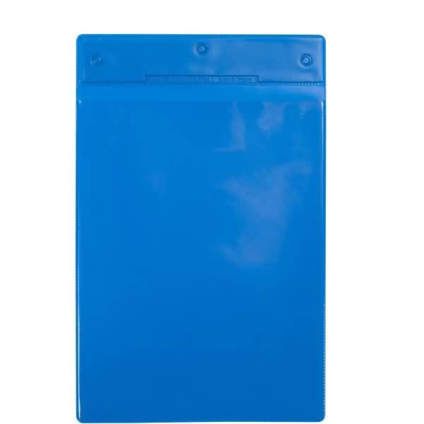 Kennzeichnungshülle A5 blau magnetisch PVC VE=10 Stück