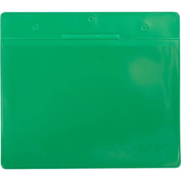 Kennzeichnungshülle A5 quer grün PVC VE=10 Stück