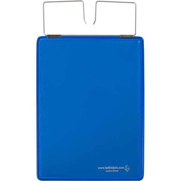 Kennzeichnungshülle A5 blau PVC mit Haltedraht VE=10 Stück