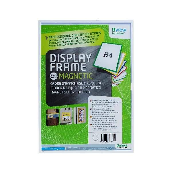 Inforahmen A4 magnetisch Kunststoff 1 Stück weiß