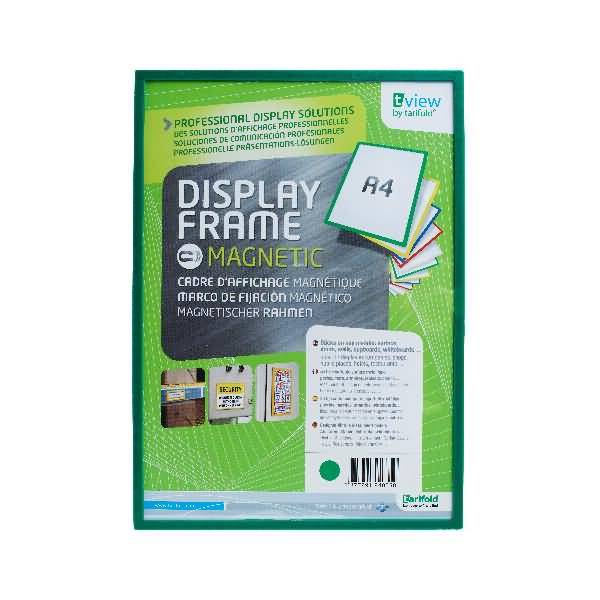 Inforahmen A4 magnetisch Kunststoff 1 Stück grün