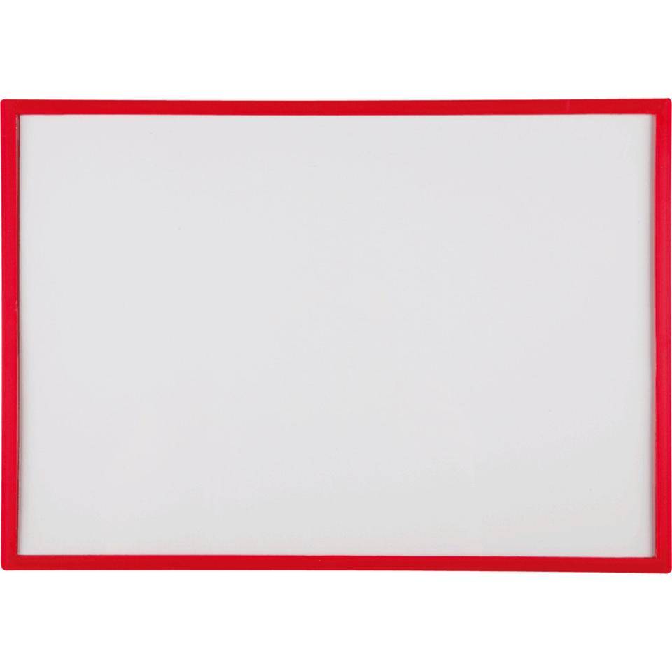 tarifold selbstklebender Rahmen, DIN A4, rot, Kunststoff, 311x221x4mm