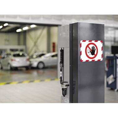 Tarifold Magnetrahmen Safety Line 194923 DIN A4 PVC rt/ws 2 St./Pack.