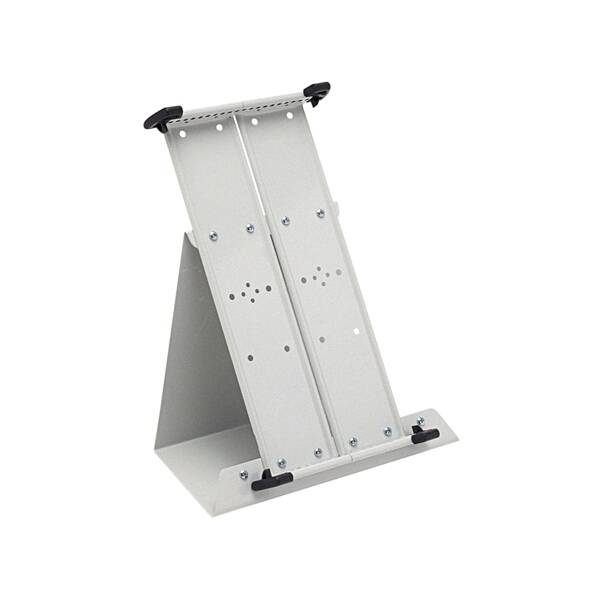 Sichttafelständer montiert grau Metall leer für 20 Tafeln A3