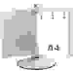 Sichttafelständer A4 grau Metall mit 50 Sichttafeln weiß