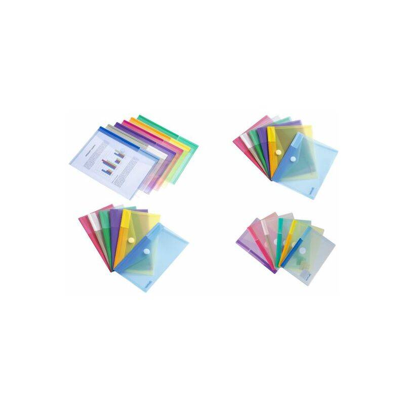 djois by tarifold Dokumententasche DIN A4, PP, transparent