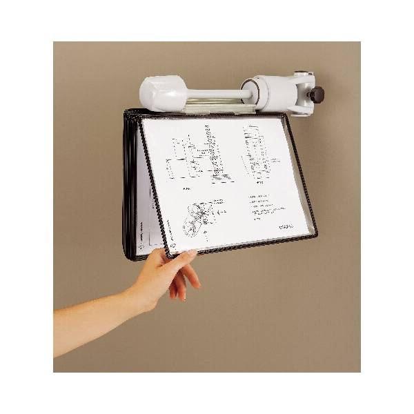 Universaldrehständer Revo leer mit Wandhalterung für max. 10 Sichttafeln aller Formate