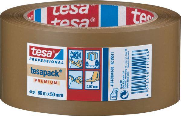 Klebeband chamois Tesapack 4124 66mx50mm