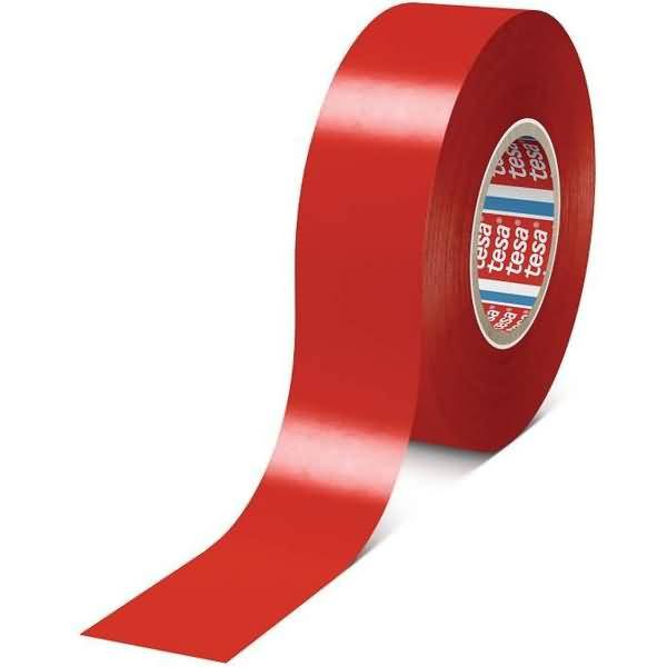Abdeckband tesaflex Premium 4163 19mm x 33m rot