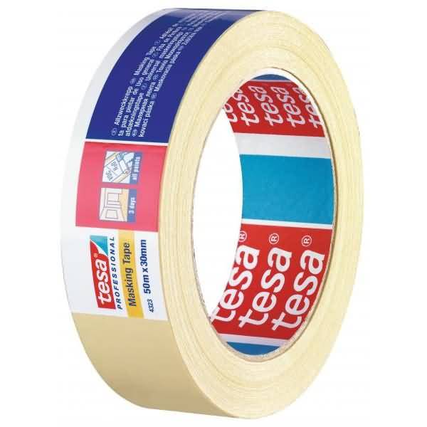 Allzweckabdeckband tesakrepp 4323 25mm x 50m hellbeige