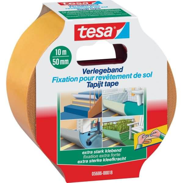 Verlegeband extra stark klebend 10mx50mm