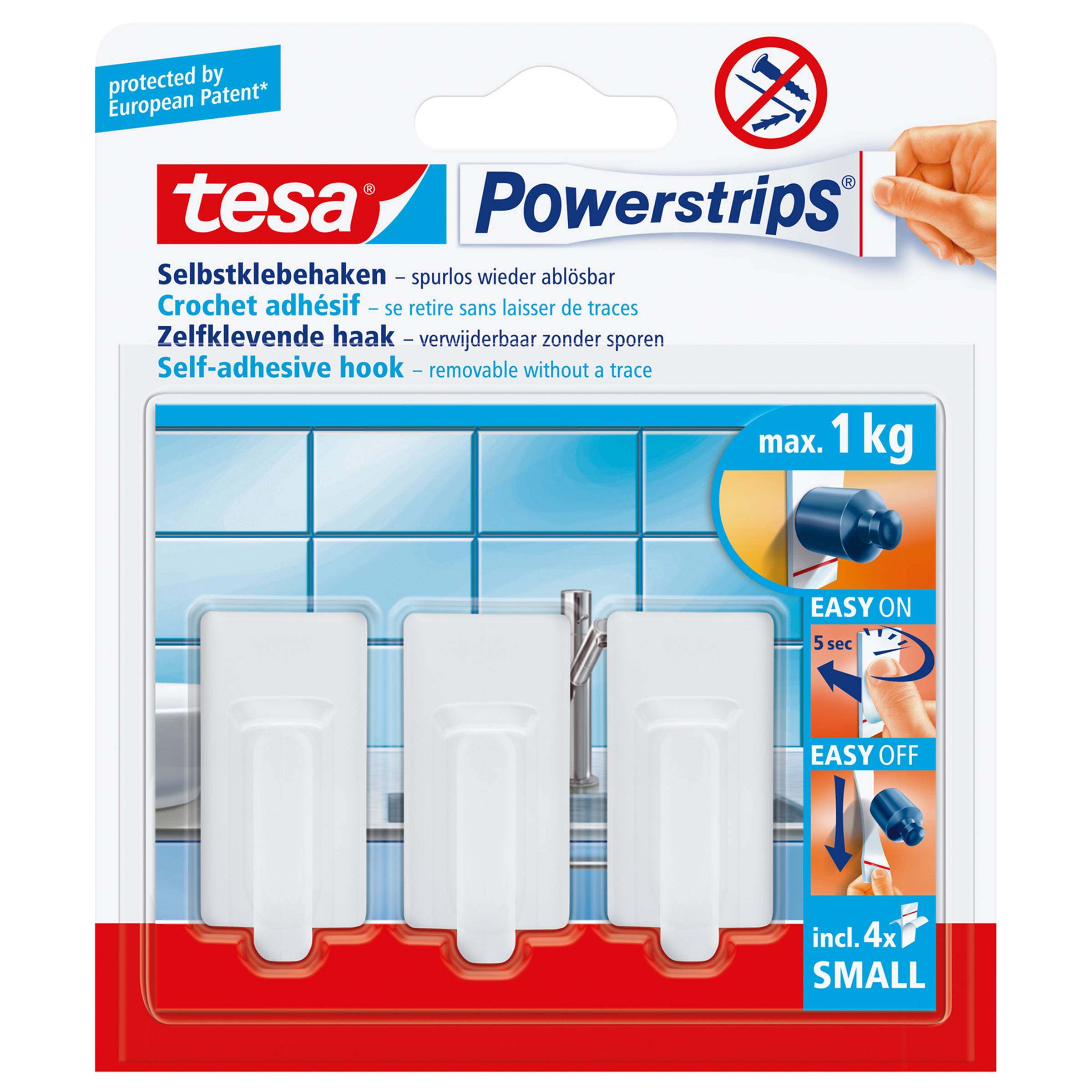 TESA 57530-00013, Weiß, 1 Stück(e)