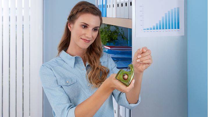 Tesa Easy Cut - Abroller - Handgerät - Grün